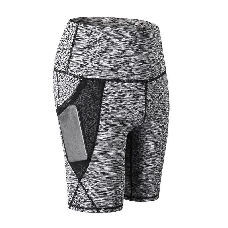 High-Waist Pocket Biker Shorts - Hands Free. All Focus.