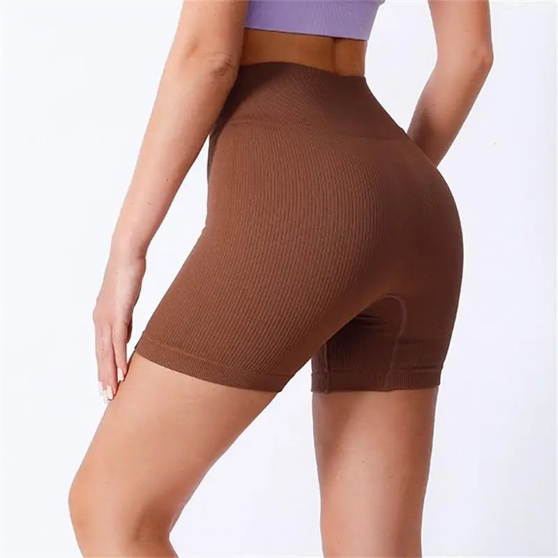 High-Waist Gym Shorts - Cool. Sculpted. Squat-Proof.
