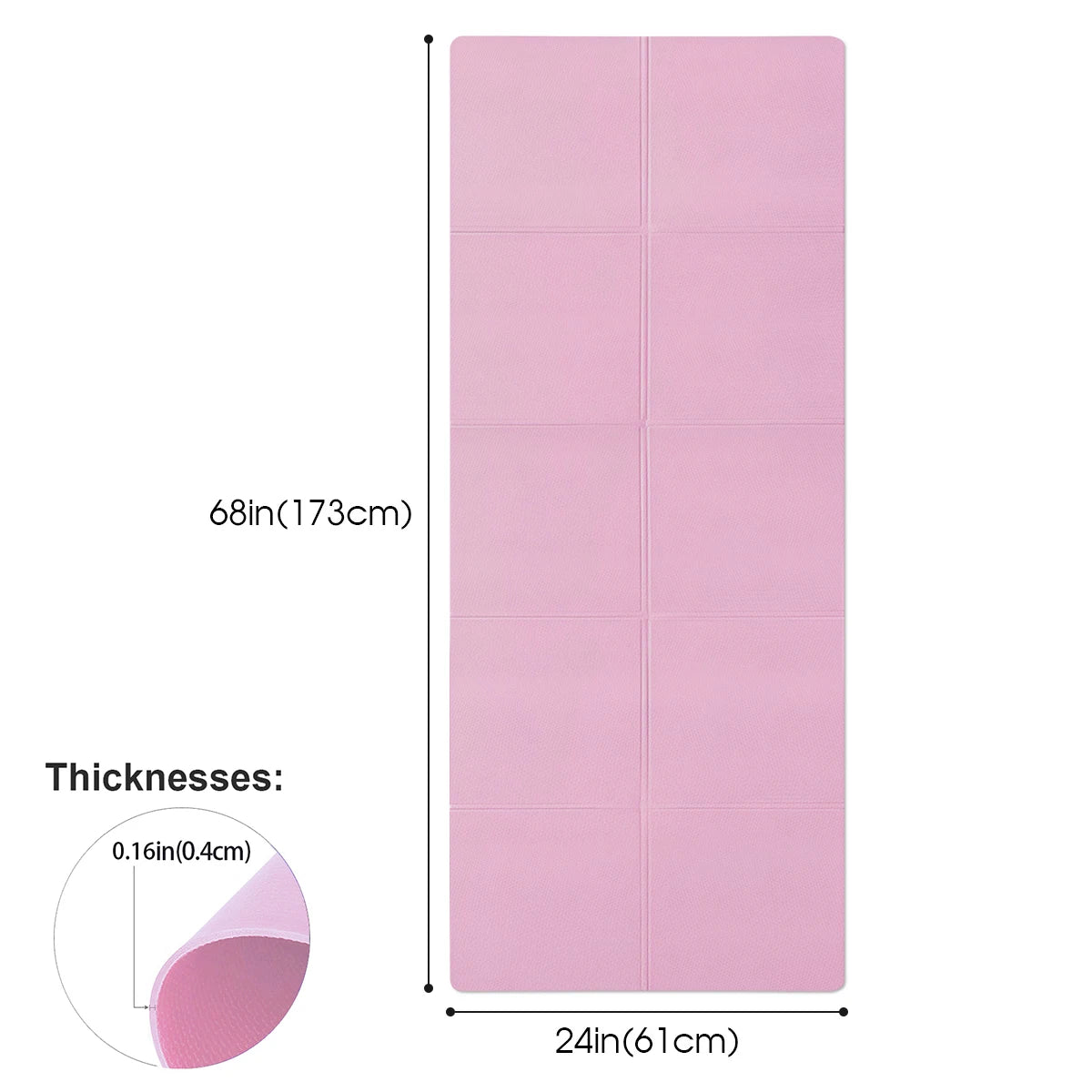 Non-Slip Yoga Mat - Grip. Cushion. Flow.