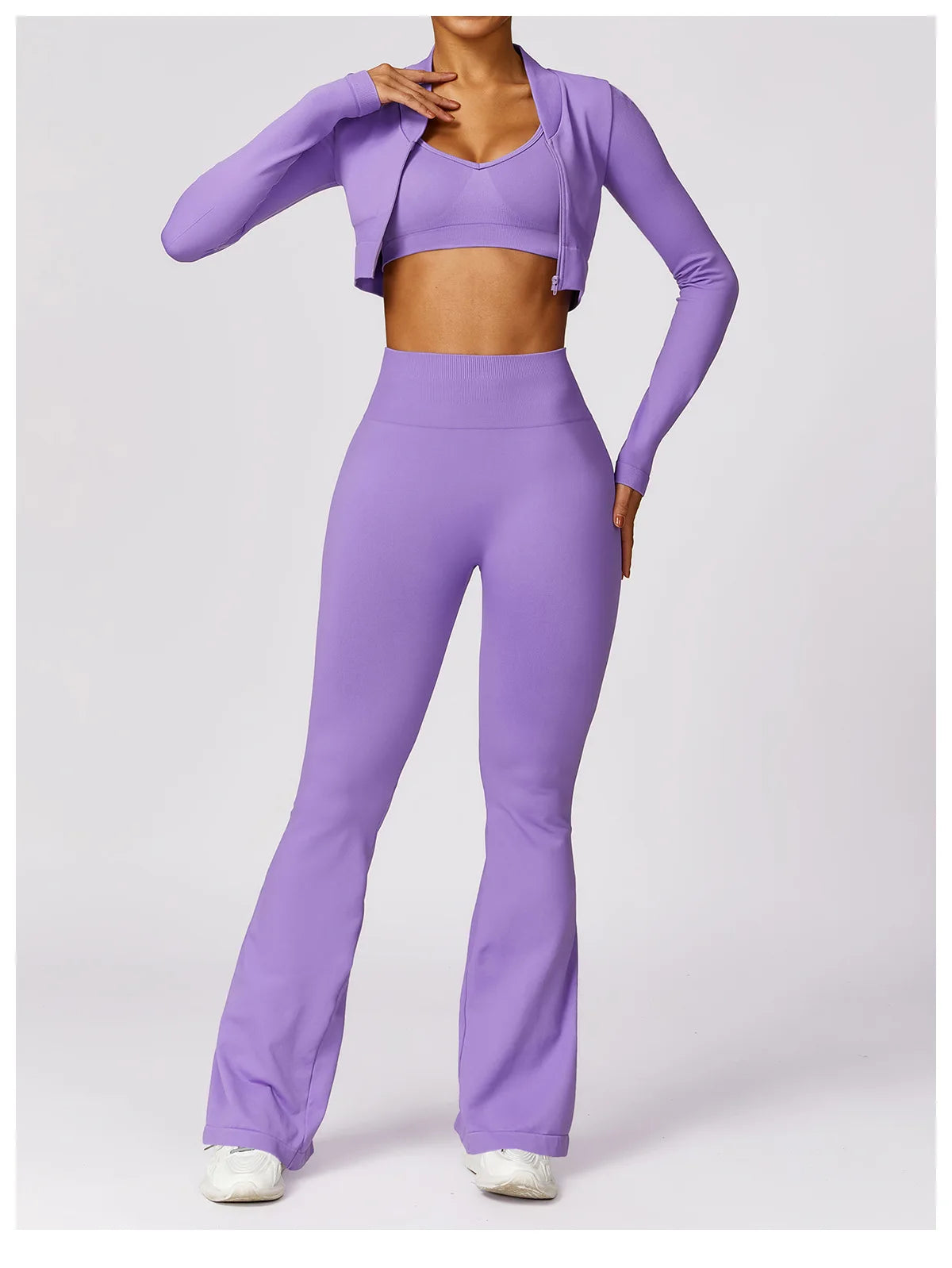 High-Waist Flare Leggings - Lengthen. Lift. Flow.