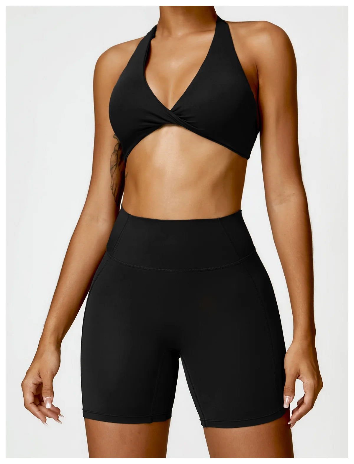 Buttery-Soft High-Waist Gym Shorts - Sculpt. Smooth. Stay-Put.