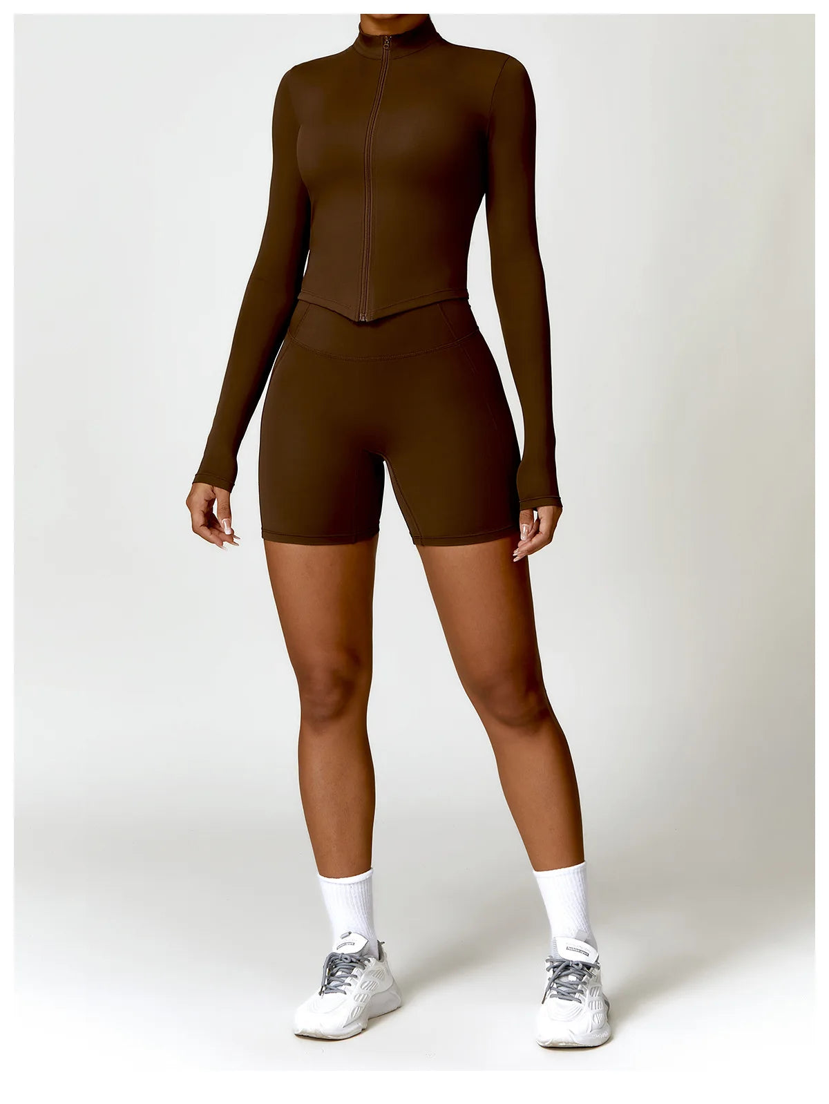 Buttery-Soft High-Waist Gym Shorts - Sculpt. Smooth. Stay-Put.
