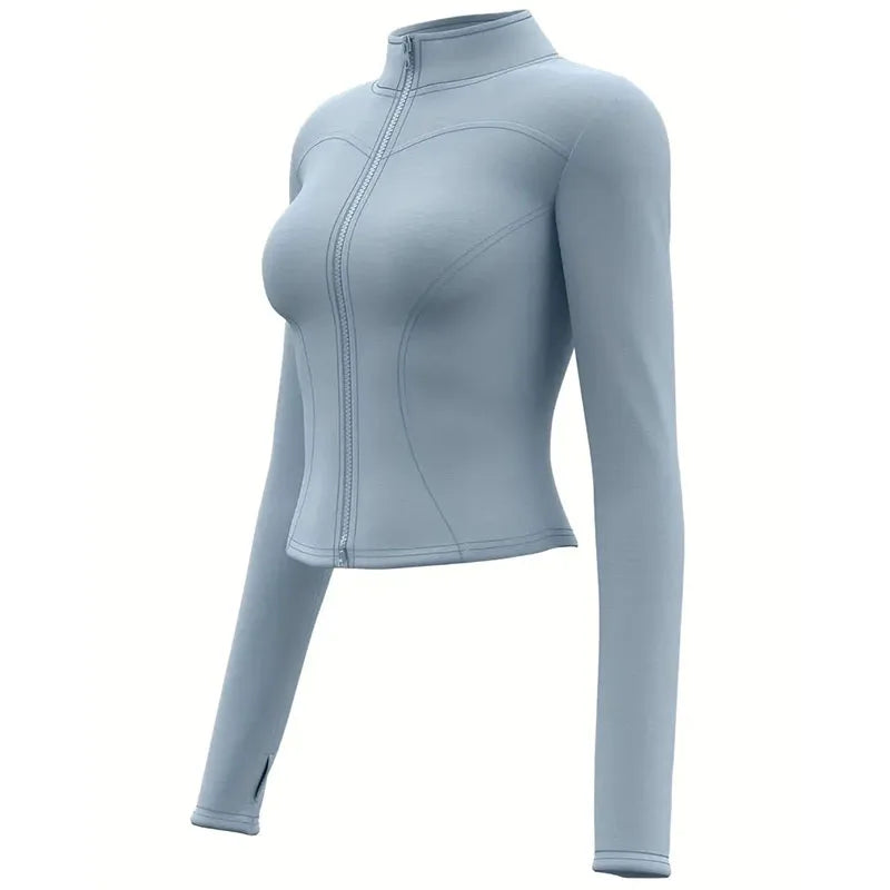 Contour Zip Pilates Jacket - Layer. Stretch. Flow.