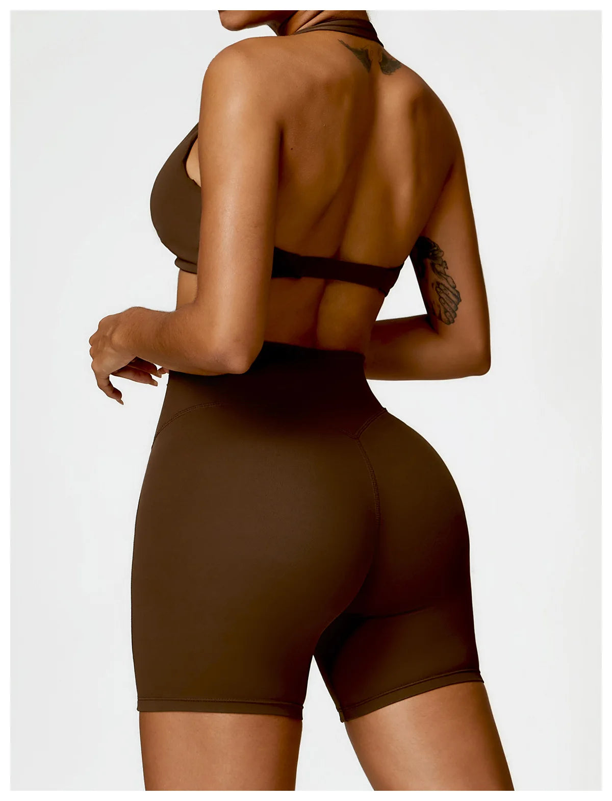 Buttery-Soft High-Waist Gym Shorts - Sculpt. Smooth. Stay-Put.