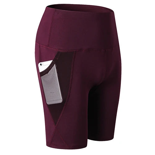 High-Waist Pocket Biker Shorts - Hands Free. All Focus.