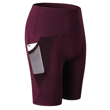 High-Waist Pocket Biker Shorts - Hands Free. All Focus.