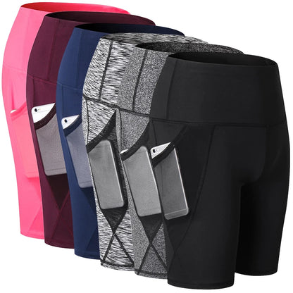 High-Waist Pocket Biker Shorts - Hands Free. All Focus.