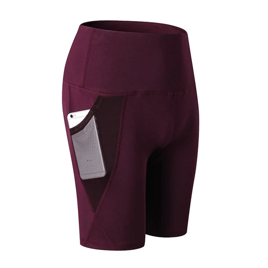 High-Waist Pocket Biker Shorts - Hands Free. All Focus.