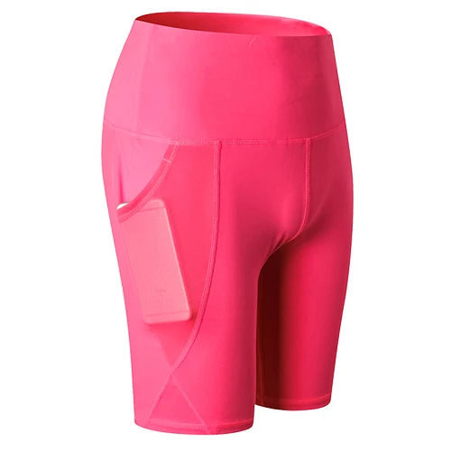 High-Waist Pocket Biker Shorts - Hands Free. All Focus.