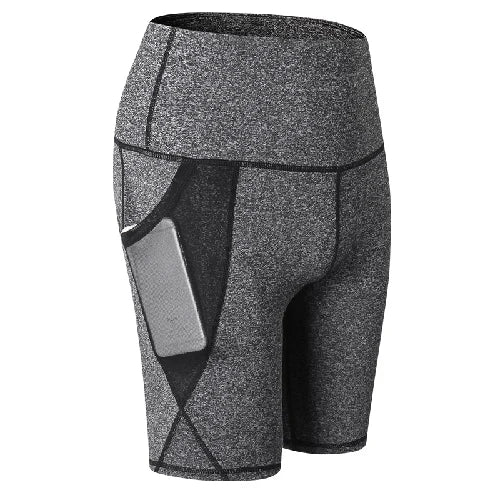 High-Waist Pocket Biker Shorts - Hands Free. All Focus.