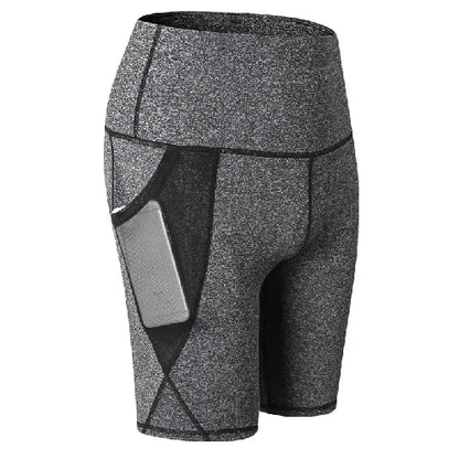 High-Waist Pocket Biker Shorts - Hands Free. All Focus.
