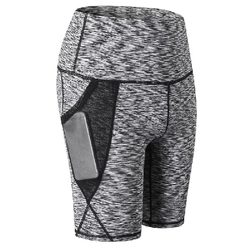High-Waist Pocket Biker Shorts - Hands Free. All Focus.