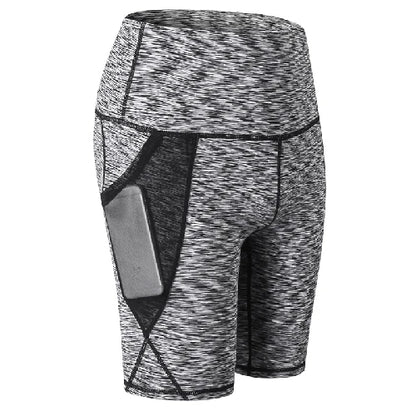High-Waist Pocket Biker Shorts - Hands Free. All Focus.