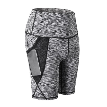High-Waist Pocket Biker Shorts - Hands Free. All Focus.
