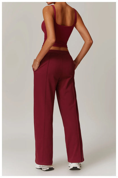 Square-Neck Longline Tank - Sleek Lines. Butter-Soft.