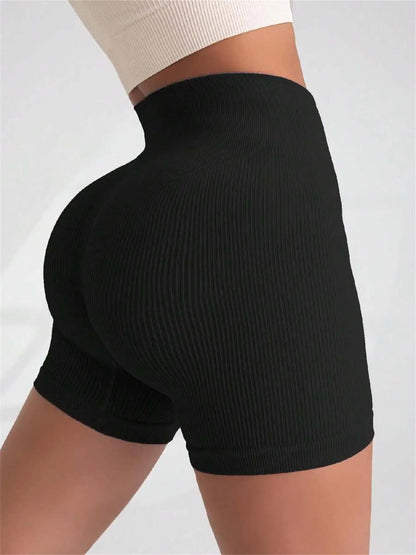 High-Waist Gym Shorts - Cool. Sculpted. Squat-Proof.