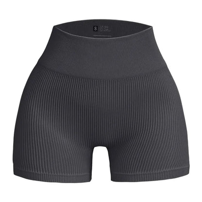 High-Waist Gym Shorts - Cool. Sculpted. Squat-Proof.