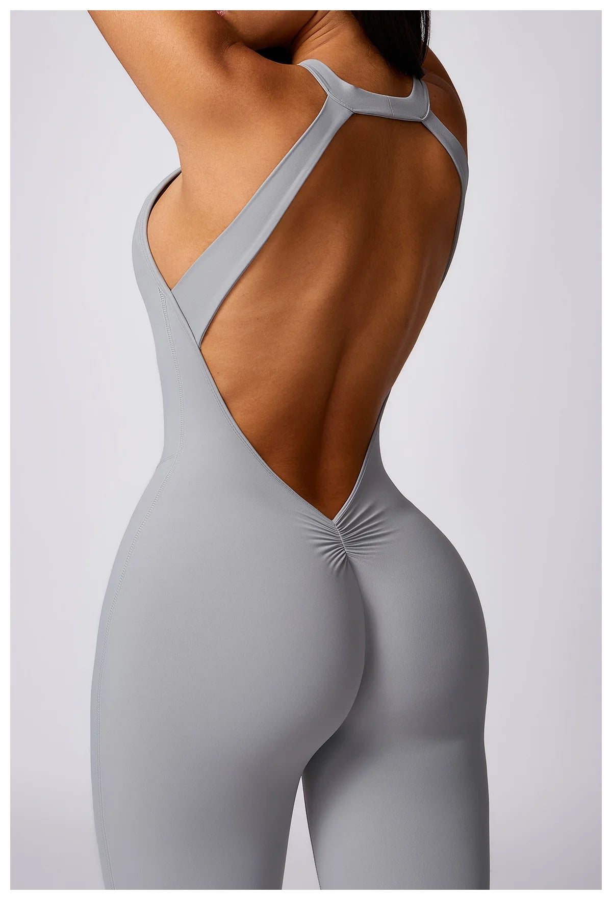 High-Neck Sculpt Jumpsuit - Minimal Effort. Maximum Polish.