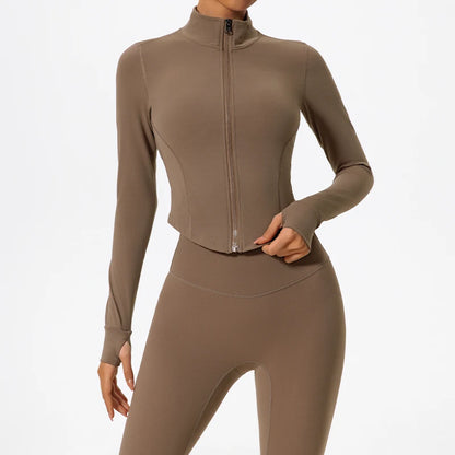 Sleek Zip-Through Training Jacket - Warm Up. Lock In.