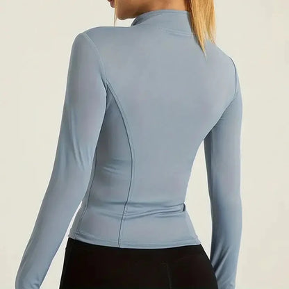 Contour Zip Pilates Jacket - Layer. Stretch. Flow.