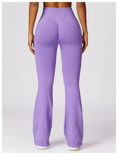 High-Waist Flare Leggings - Lengthen. Lift. Flow.