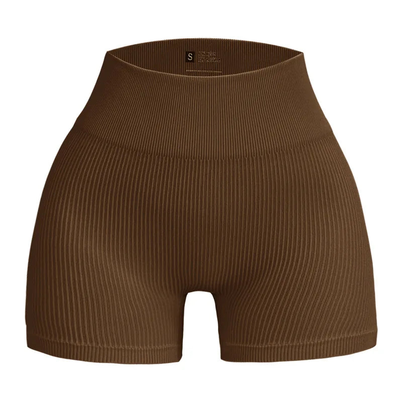 High-Waist Gym Shorts - Cool. Sculpted. Squat-Proof.