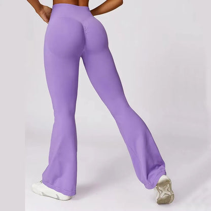 High-Waist Flare Leggings - Lengthen. Lift. Flow.