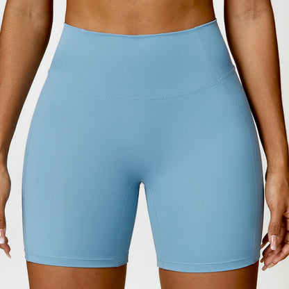 Buttery-Soft High-Waist Gym Shorts - Sculpt. Smooth. Stay-Put.