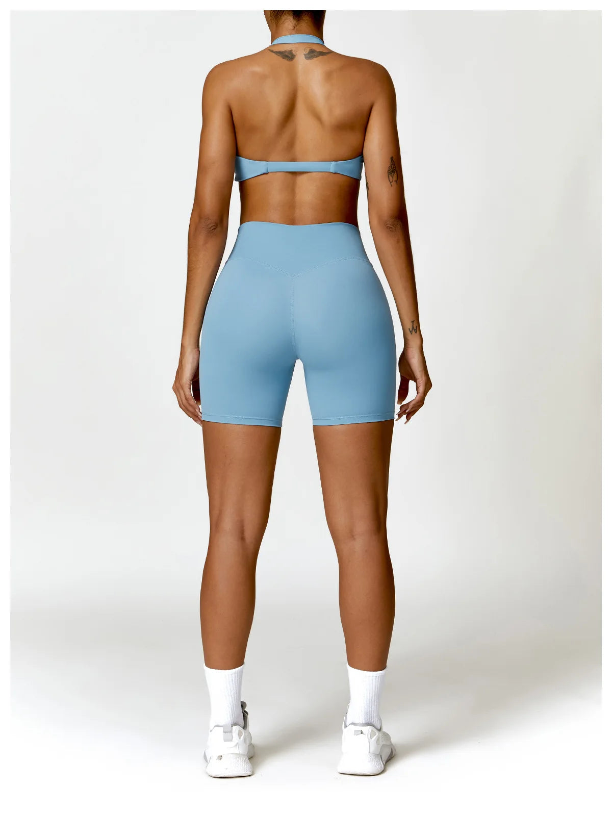 Buttery-Soft High-Waist Gym Shorts - Sculpt. Smooth. Stay-Put.