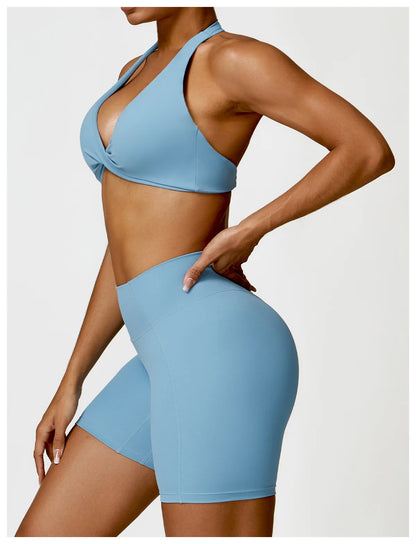 Buttery-Soft High-Waist Gym Shorts - Sculpt. Smooth. Stay-Put.