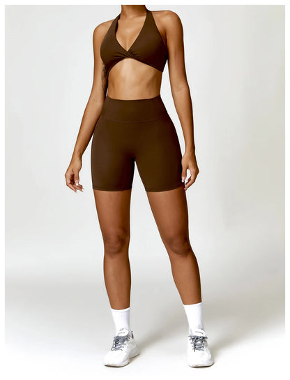 Buttery-Soft High-Waist Gym Shorts - Sculpt. Smooth. Stay-Put.