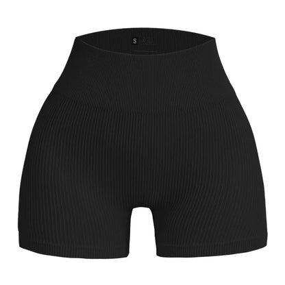 High-Waist Gym Shorts - Cool. Sculpted. Squat-Proof.
