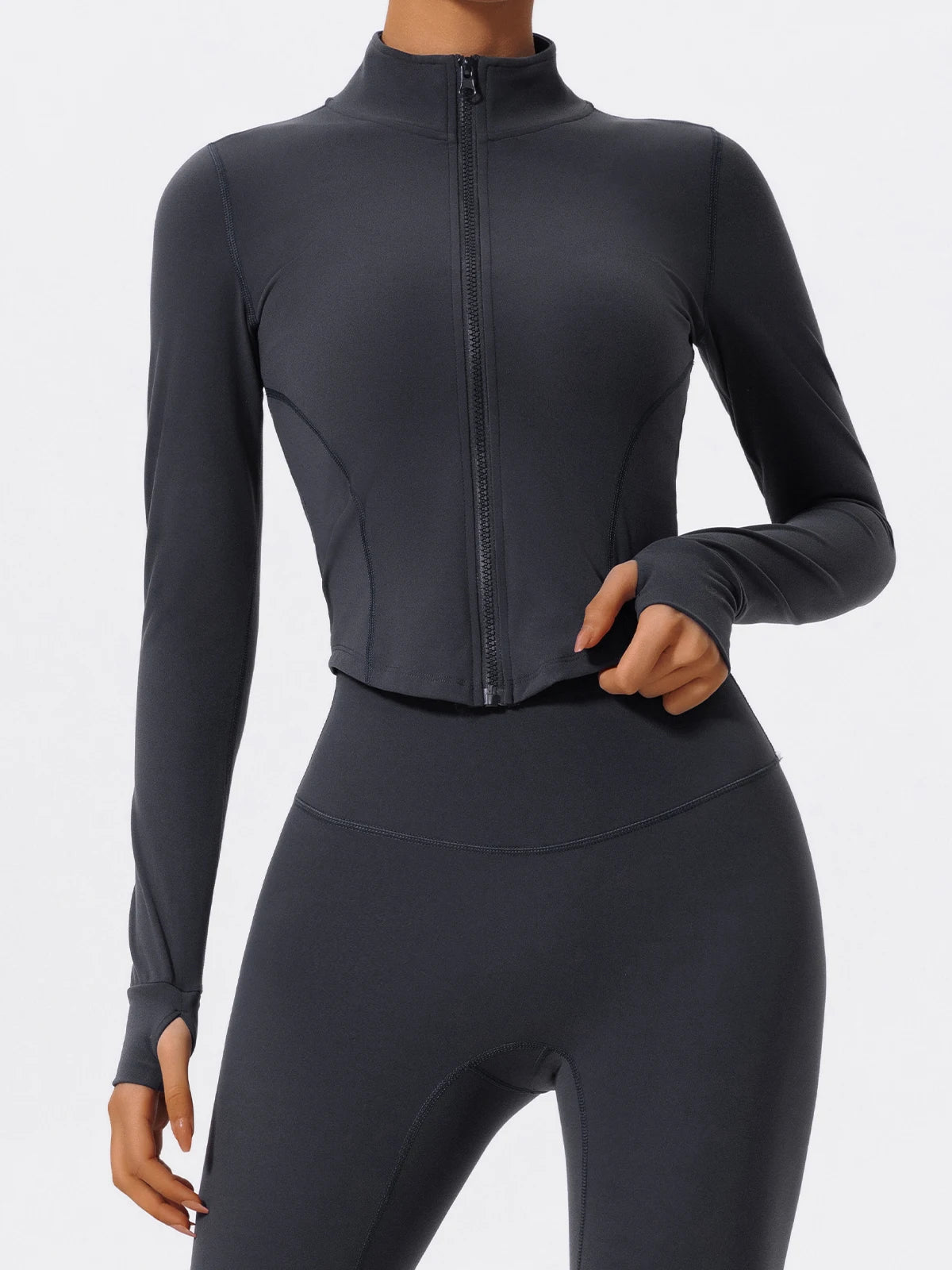 Sleek Zip-Through Training Jacket - Warm Up. Lock In.
