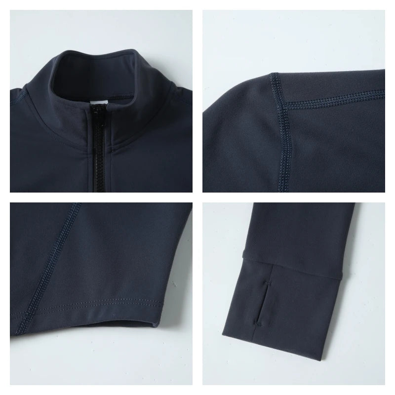 Sleek Zip-Through Training Jacket - Warm Up. Lock In.