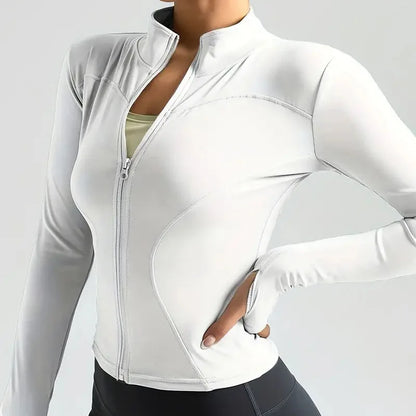Contour Zip Pilates Jacket - Layer. Stretch. Flow.