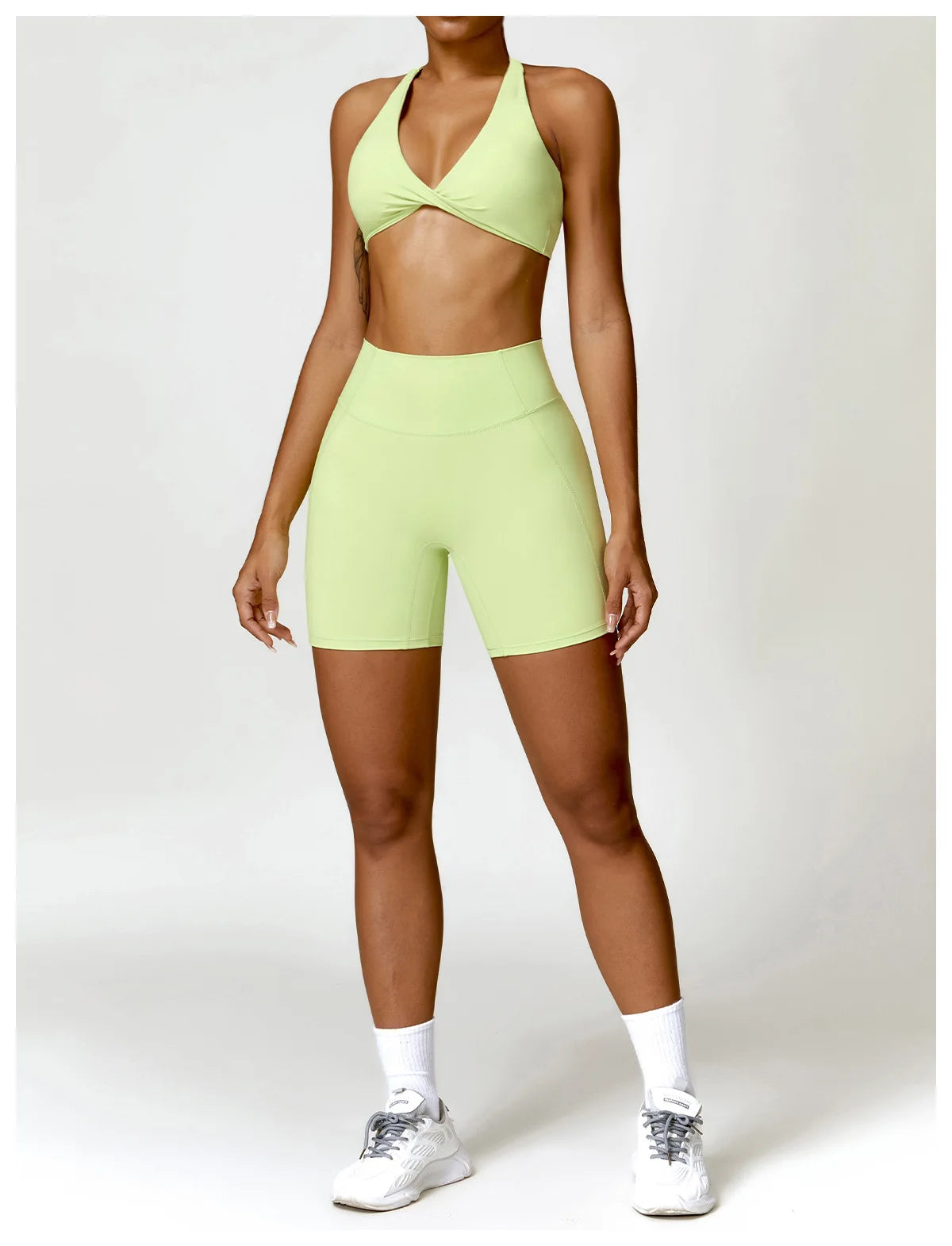 Buttery-Soft High-Waist Gym Shorts - Sculpt. Smooth. Stay-Put.