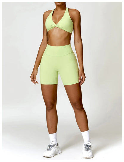 Buttery-Soft High-Waist Gym Shorts - Sculpt. Smooth. Stay-Put.