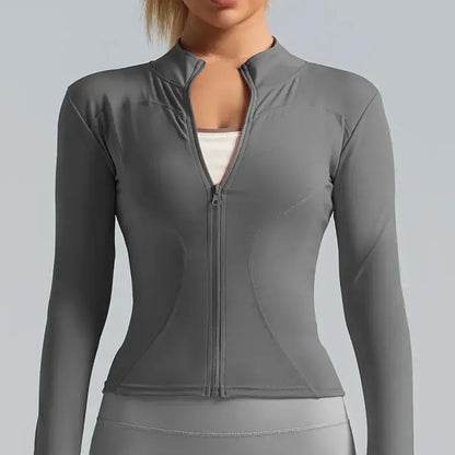 Contour Zip Pilates Jacket - Layer. Stretch. Flow.