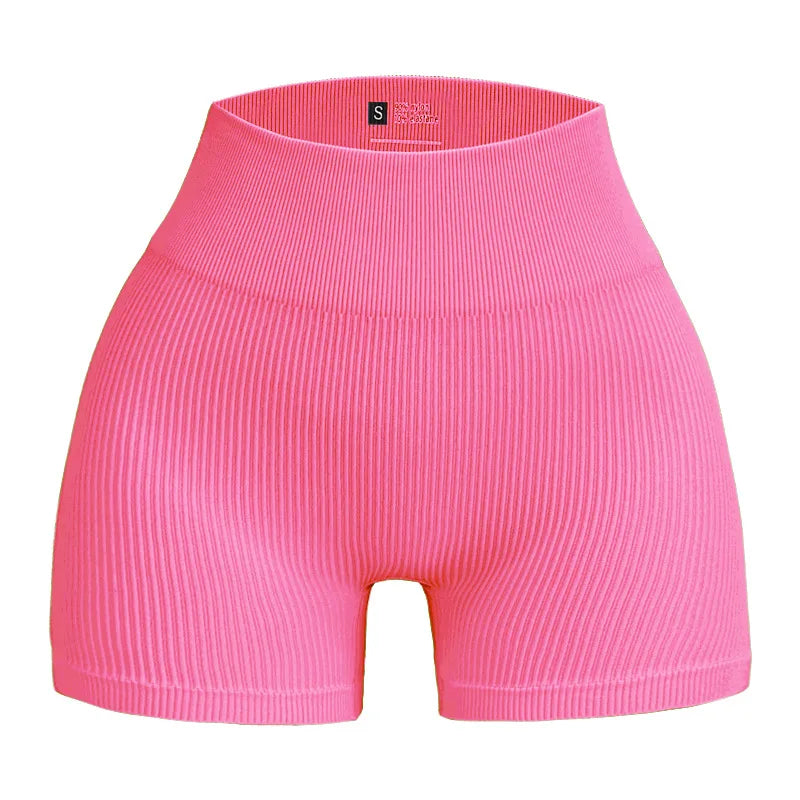 High-Waist Gym Shorts - Cool. Sculpted. Squat-Proof.