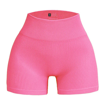 High-Waist Gym Shorts - Cool. Sculpted. Squat-Proof.