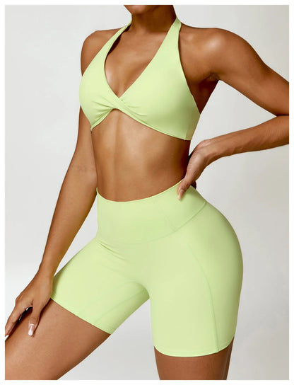 Buttery-Soft High-Waist Gym Shorts - Sculpt. Smooth. Stay-Put.